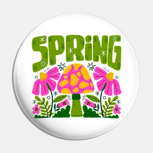 Spring Theme Colors Pin