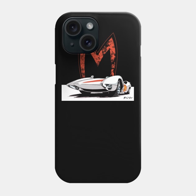 speed racer x Phone Case by aldistar