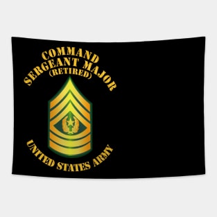 Enlisted - CSM -  Retired - Command Sergeant Major Tapestry