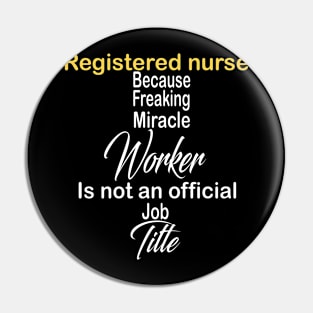 Registered nurse Pin