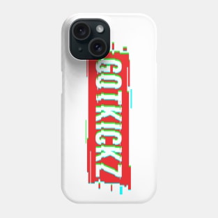 GOTKICKZ Logo (Glitch) Phone Case