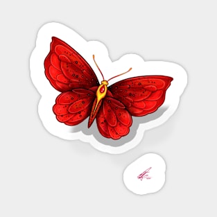 Butterfly Fly Away Magnet