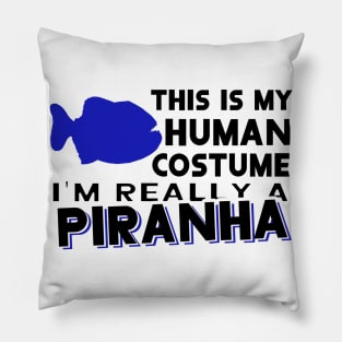 Piranha costume boys gift predator teeth Pillow