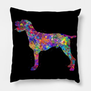 German Wirehaired Pointer Pillow