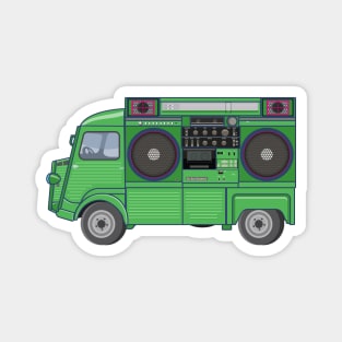 Citroen HY - Boombox Van- Huge Ghettoblaster on a Classic Van Magnet