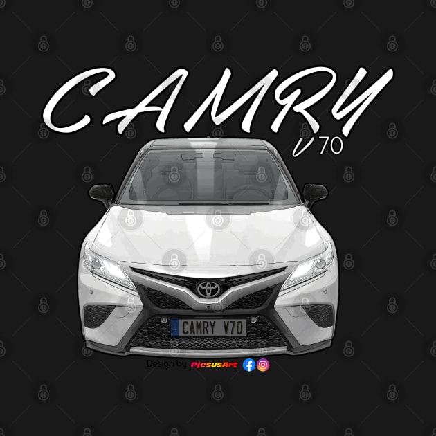 Toyota Camry V70 White by PjesusArt