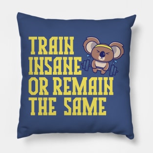 Insane Train Pillow