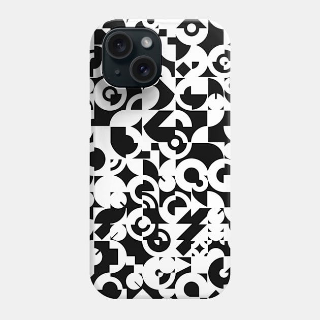 Electronic Musician Synthesizer Pattern White Phone Case by Atomic Malibu