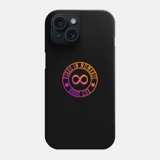 Small Vires in Numeris Logo Cryptocurrency Bitcoin Ethereum Tshirt Phone Case