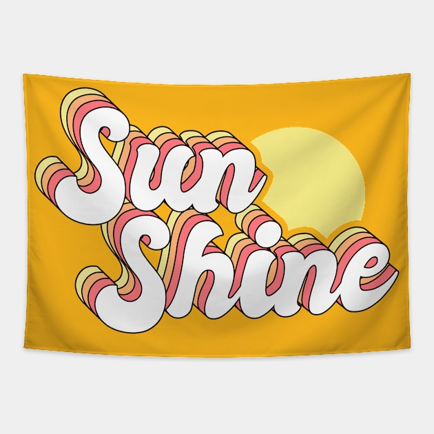 Sunshine Tapestry by RetroDesign