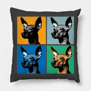 Xoloitzcuintli Pop Art - Dog Lovers Pillow
