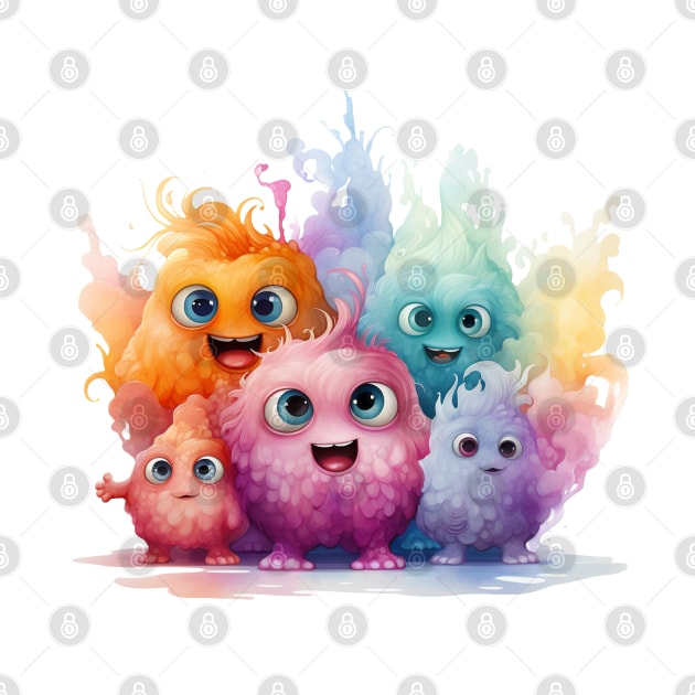 Cute Fuzzy Creatures by tfortwo