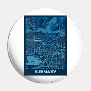 Burnaby - Canada Peace City Map Pin