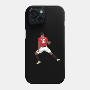 Casemiro United Goal Celebration Phone Case