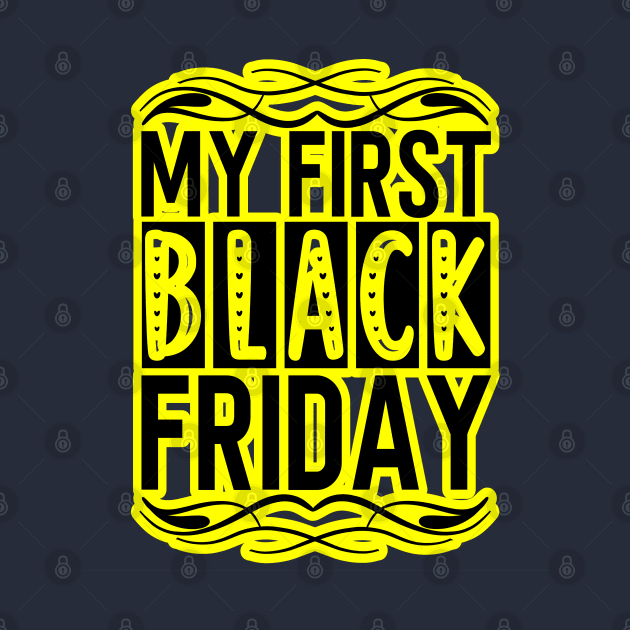 black friday, yellow and black friday by Lebihanto