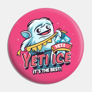 Yeti Ice! Pin