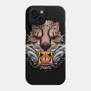 tiger mask Phone Case