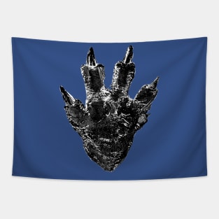 Godzilla Footprint Tapestry