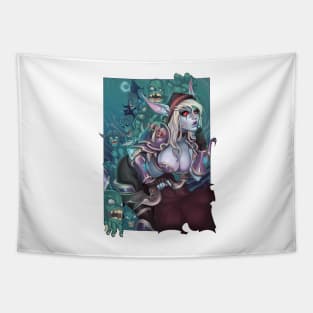 banshee queen Tapestry