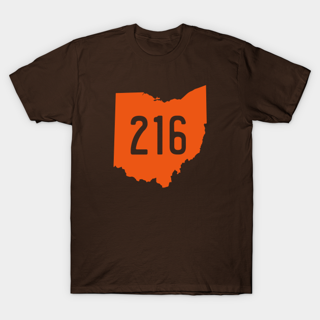 Discover AREA CODE - City of Cleveland - City Of Cleveland - T-Shirt