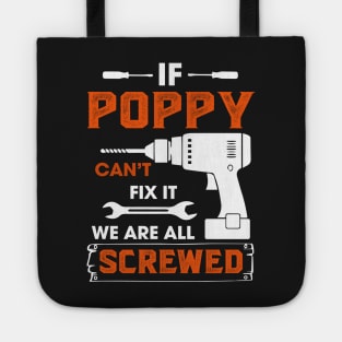 If poppy can't fix it we are all  screwed Tote