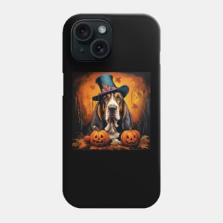 Basset hound Halloween Phone Case