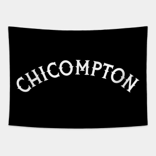 Chicompton ))(( Chicago Compton Mashup Jersey Style Tapestry