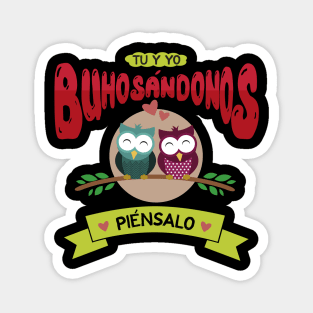 Tu y Yo Buhosándonos Magnet