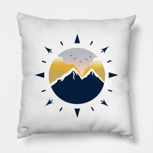 adventurous souvenirs Pillow