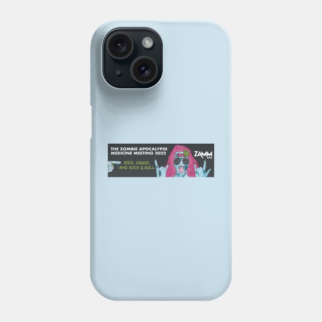 ZAMM 2022 Conference Phone Case by Zombified Media