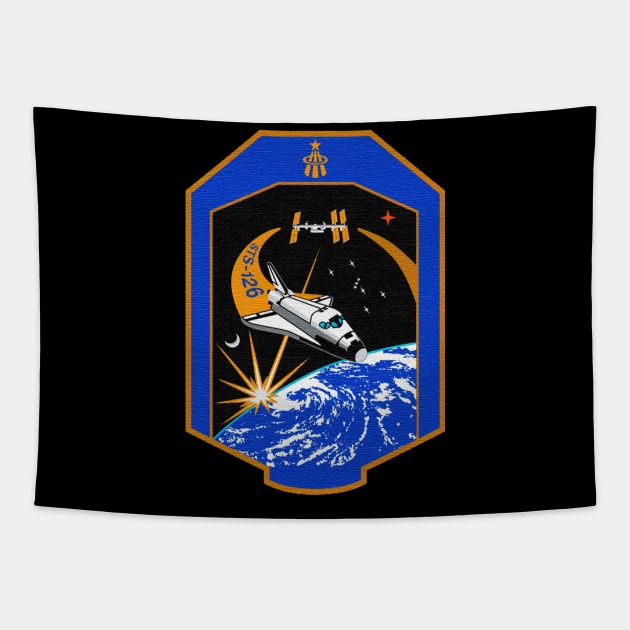 Black Panther Art - NASA Space Badge 169 Tapestry by The Black Panther