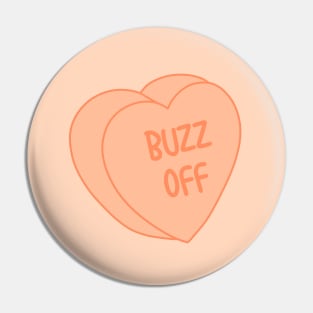 Buzz Off Pin