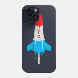 Space is Sweet- Rocket Popsicle Phone Case