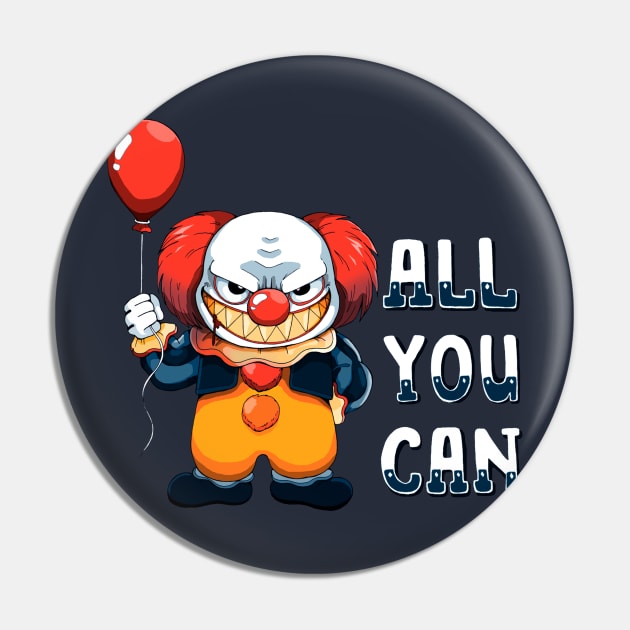 Clown Baloon All you can IT Pin by liamMarone