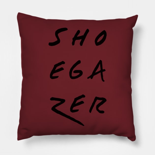 Shoegazer Pillow by fandemonium