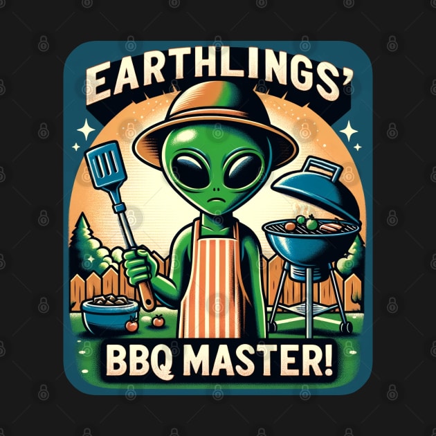 Earthlings Collection - Alien BBQ Master by Doming_Designs