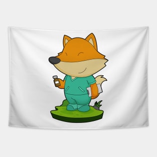 Fox Nurse Medicine Tapestry