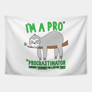 Sloth procrastinator Tapestry