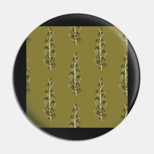 Knifeleaf Wattle Leaves Dark Green Pin