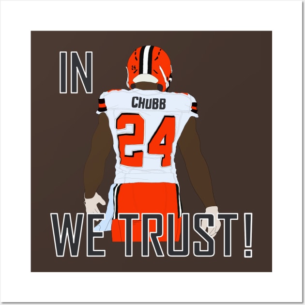 FPrints Nick Chubb Kids T-Shirt