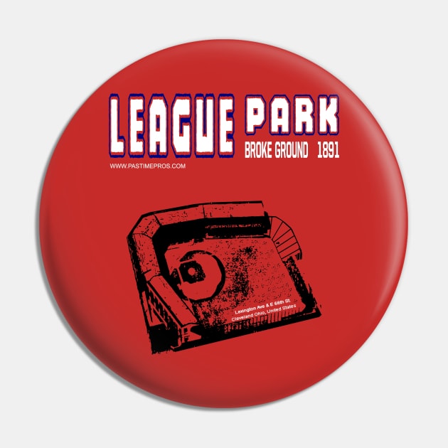 League Park Pin by Pastime Pros