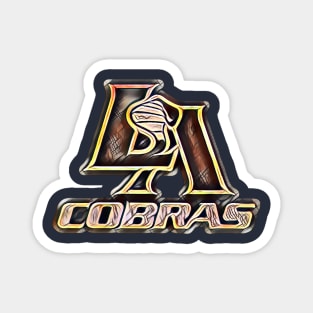 Los Angeles Cobras Football Magnet