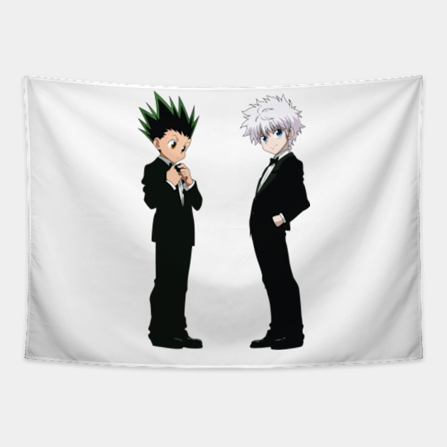 Gon And Killua Hunter X Hunter Anime Manga Gon And Killua Tapestry Teepublic