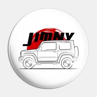 Off Road Jimny Minimalist Style Pin