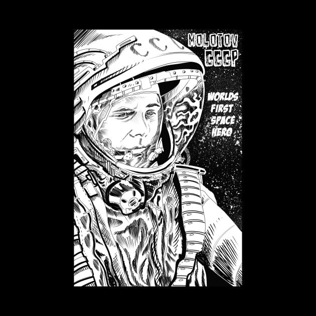 Molotov Cosmonaut by paintchips