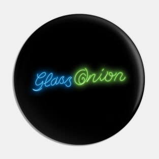 Glass Onion Neon Bar Sign Pin