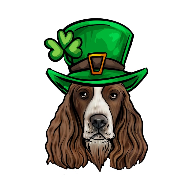 St Patricks Day English Springer Spaniel by whyitsme