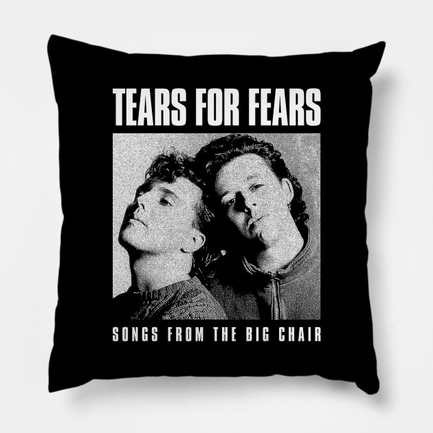 Tears for fears - 80s Fanmade Pillow by fuzzdevil