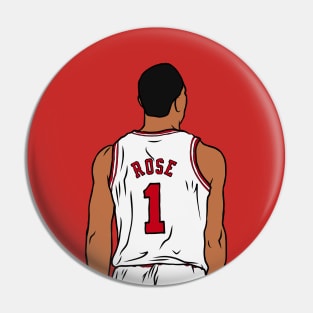 D Rose Back-To Pin