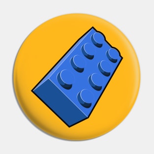 Lego Brick - Blue Pin